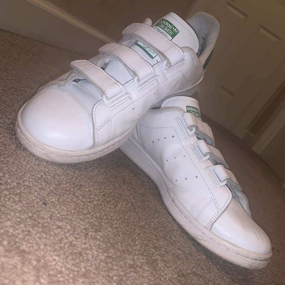 adidas White Stan Smith Velcro - Picture 4 of 4